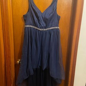 Navy Blue Torrid Formal Dress